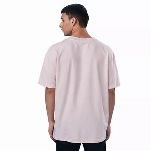 Camiseta holgada de color liso con opción de impresión de logotipo personalizado para uso casual, streetwear y promocional. - Product Image 2