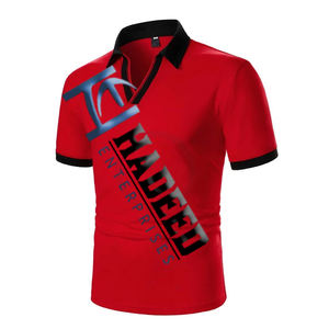 เสื้อยืดผ้าฝ้ายโพลีเอสเตอร์สำหรับผู้ชาย,เสื้อยืดแบบสวมศีรษะพิมพ์ลายสำหรับผู้ชาย DIY ปรับแต่งได้ - Product Image 1