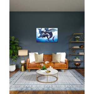 ครั้งนั้นฉันได้กลับมาเกิดเป็นสไลม์ โปสเตอร์อนิเมะที่มีภาพชารีบดิส - Product Image 2