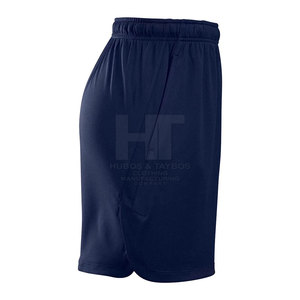 กางเกงขาสั้นผู้ชายผ้าแคนวาสเอวปานกลางสีล้วนแห้งเร็วเป็นมิตรต่อสิ่งแวดล้อมผ้าโพลีเอสเตอร์/ ผ้าฝ้าย - Product Image 5