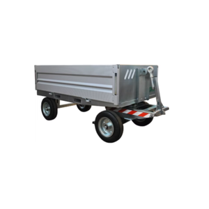 Remolque Baldi de producción italiana PGL 180S-800 kg Capacidad para manipulación de materiales Vaciado mecanizado con carretilla elevadora Certificado CE - Product Image 1