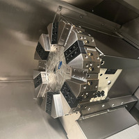 Tour CNC de haute qualité, nouveau modèle TCK36A TCK46A, contrôlé par GSK, avec tourelle motorisée à 12 postes pour le traitement des métaux