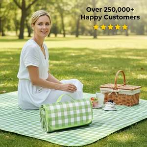 Manta de Picnic Portátil HarbourFold de Alta Calidad, Suave y Plegable, Inflable, para Campamentos y Actividades al Aire Libre - Product Image 4
