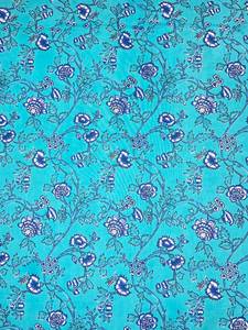 Handmade 6-Seater Rectangular Luxury Cotton Tablecloth Indian Block Print Floral Design Square Napkin Set Dining <b>Table</b> <b>Cover</b> - Product Image 6