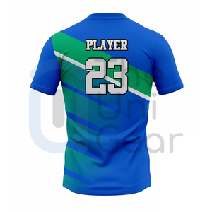 Vêtements de football personnalisés Fournisseur en vrac Vente en gros d'usine OEM Maillots de football en polyester Uniformes d'équipe Impression de logo Bas quantité minimale de commande Séchage rapide - Product Image 2