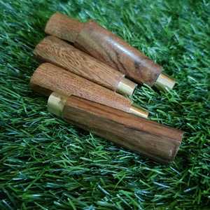 Ébauches de poignée de couteau en bois exotique Échelles de finition lisse pour lames faites à la main et couteaux de collection - Product Image 4