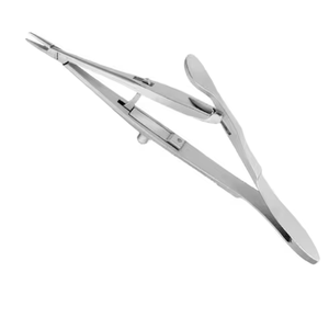 INSTRUMENTOS QUIRúRGICOS DE GRADO PREMIUM PORTA AGUJA OFTÁLMICA KALT ACERO INOXIDABLE REUTILIZABLE. - Product Image 1