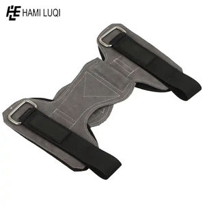 Coussinets en cuir de qualité supérieure pour des entraînements puissants-Poignées pour l'entraînement en force et le levage de puissance | Gym Essentials - Product Image 3