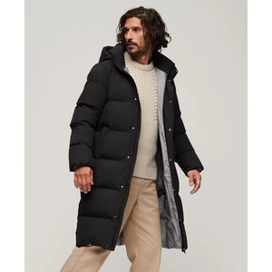 Veste matelassée pour homme au design personnalisé, nouvelle tendance, fermeture éclair sur le devant, broderie du logo, respirante, légère, veste d'hiver - Product Image 3
