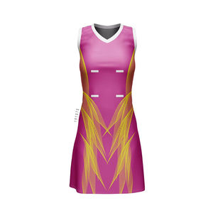 Vente en gros d'uniformes personnalisés de netball à sublimation, uniformes de sport imprimés, jupes, personnalisation à bas prix, respirants - Product Image 4