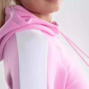 Sudaderas con Capucha para Mujer, Forradas de Felpa de Algodón, con Logotipo Personalizado, Manga Larga, Ecológicas, Corte Ajustado, con Franjas Laterales - Product Image 6