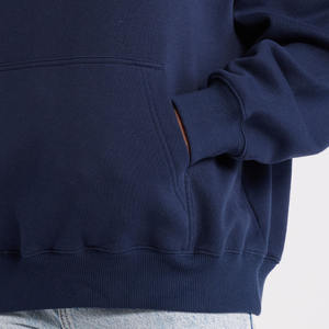 Sudadera con capucha Terry extragrande de Invierno para mujer, personalizada con logotipo frontal, diseño básico liso a la venta - Product Image 4