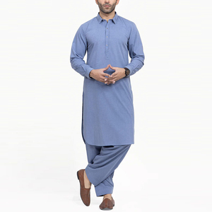 Shalwar Kameez pour homme de qualité supérieure fabriqué en usine, style traditionnel, coton, vêtements d'été, séchage rapide, imprimé numérique, décontracté pour mariage - Product Image 1