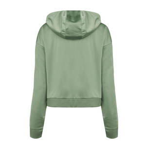 Pulls courts à capuche surdimensionnés pour femmes avec polaire en coton de haute qualité pour le jogging ou l'entraînement - Product Image 2