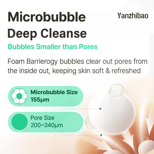 Espuma Limpiadora <span class=keywords><strong>Facial</strong></span> OEM Pure & Deep, para Limpieza Doble, <span class=keywords><strong>Limpiador</strong></span> de Poros, Eliminador de Puntos Negros, Lavado <span class=keywords><strong>Facial</strong></span> para el Acné - Product Image 3