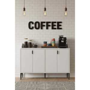 Mesa de Centro Moderna Harmony Maxi de 4 Niveles con Diseño Elegante en Material de Aglomerado - Product Image 1