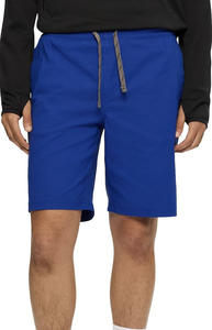 Shorts de sport pour hommes en polyester respirant à séchage rapide, coupe ample, motif graphique, collection été, fabriqués au Bangladesh - Product Image 2