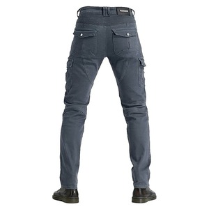 Pantalones Vaqueros de Motociclista para Hombre, Completamente Forrados, Transpirables, Lavables, con Botones, Diseño Sólido, Reforzados para Invierno - Product Image 5