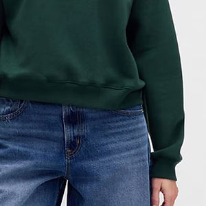 Sudadera de Mujer de Algodón Suave/Poliéster con Mangas Completas y Cuello Redondo, Corte Holgado para un Uso Cómodo e Informal - Product Image 4