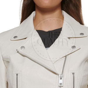 แจ็คเก็ตหนังแท้ทรงเข้ารูป ระบายอากาศได้ดี คุณภาพสูง สำหรับผู้หญิง ปี 2025  รับสั่งตัดตามแบบ - Product Image 6