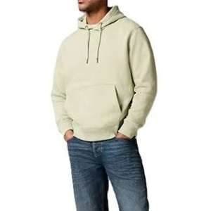 Pull à capuche solide athlétique pour hommes avec poche kangourou tenue d'entraînement à coupe ample vêtements de sport d'hiver décontractés en tissu coupe décontractée - Product Image 6