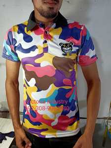 OEM Sublimation Imprimé Numérique Tricoté pour Chemises pour Hommes Chemises de Sport de Haute Qualité Respirantes Séchage Rapide Golf pour Chemises - Product Image 5