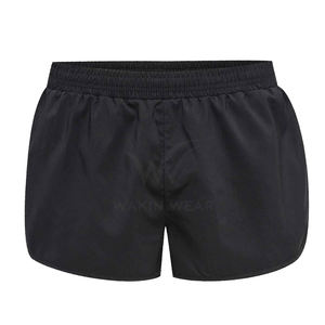 Eco-Friendly Soft Touch Canvas Sport <b>Shorts</b> Highest Quality Casual Style Fitness Workout Solid Black Color at Reasonable Price - Product Image 2
