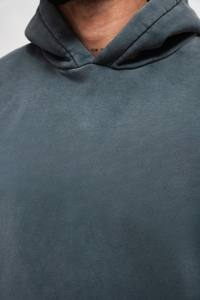 Heavyweight Cotton boxy fit Pullover oversize drop shoulder sudaderas con capucha para hombres Hombres DDP Shipping - Product Image 3