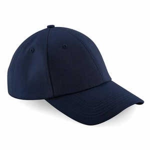 Gorra de béisbol de poliéster/algodón estructurada de 6 paneles unisex, diseño curvo, hebilla de metal con letras para actividades al aire libre de primavera y verano - Product Image 5