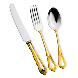 Indian Manufacturer's Wholesale Stainless Steel Flatware Set Custom Vintage Design Wedding Cutlery for Lunch Buffet High Quality - Product Image 5