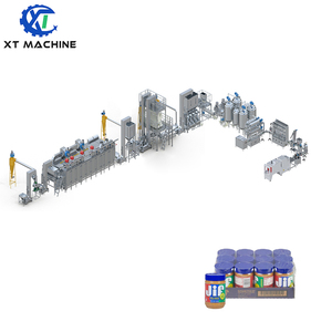 Công nghiệp đầy đủ tự động đậu phộng/MÈ/hạnh nhân bơ dây chuyền chế biến với rang xay/Miller/Điền động cơ bơm mang thành phần cốt lõi - Product Image 1