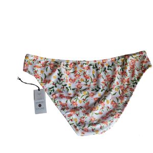 Shade & Shore Costume da Bagno Bikini a Due Pezzi da Donna con Stampa Floreale, Parte Inferiore con Laccetti Laterali e Logo in Vita, Taglia XL - Product Image 2