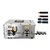 Sinrad SR-70JC 70MM Quadratische Elektronische Kabelschneid- und Abisoliermaschine mit Touchpanel, SPS, 12-Rad-Antrieb, 800W, Halbautomatisch/Automatisch