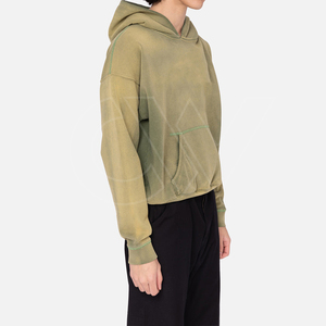 เสื้อฮู้ดดี้ผู้ชายผ้าโพลีเอสเตอร์/คอตตอนแบบเรียบสั่งทำพิเศษสำหรับฤดูหนาว พร้อมผ้าระบายอากาศเป็นมิตรกับสิ่งแวดล้อม ดีไซน์กันแดด - Product Image 2