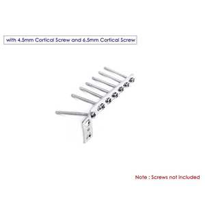 Juego de Instrumentos de Implantes de Fijación Ósea Ortopédica, Placa de Refuerzo de Acero Inoxidable Veterinaria de 4-5 mm, Juego de 16 Piezas - Product Image 6