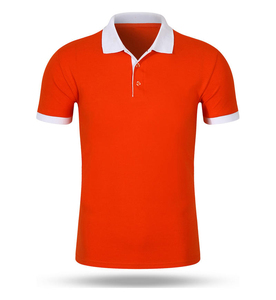 Camisas de Algodón Transpirable de Alta Calidad al por Mayor, Personalizadas, para Hombre, Manga Corta, Estilo Casual, Tejido de Punto, Largo Regular, Color Sólido - Product Image 3