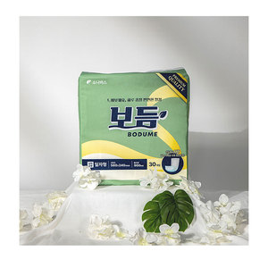 Pañales para Adultos BODUME, Forma Recta, 560x240mm, 30 Piezas, Altamente Absorbentes, Tela No Tejida, Canal de Prevención de Fugas 3D, Textura Suave - Product Image 1