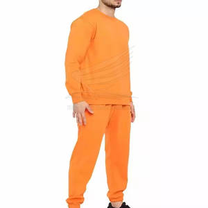 Conjunto Deportivo de Invierno para Hombre 100% Algodón - Alta Calidad, Transpirable, Largo Completo, Cierre con Cordón, Bolsillos Laterales, Personalizable - Product Image 4