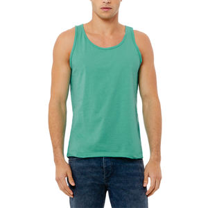 Camiseta sin mangas de algodón atlética transpirable para hombre, camisetas sin mangas personalizadas de alta calidad, camiseta sin mangas informal en blanco para hombre - Product Image 1