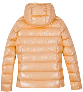 Chaqueta Acolchada Impermeable y Transpirable de Cuero Vacuno y Lona para Mujer, Personalizable al por Mayor, Nueva Colección de Invierno, Ropa de Calle para Exteriores - Product Image 5