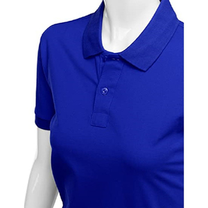 Logo personnalisé OEM haut tendance dames polo en coton personnalisé femmes grande taille polos - Product Image 5