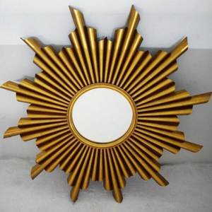 Miroirs muraux modernes en métal fabriqués à la main Miroirs en verre de haute qualité pour la décoration intérieure Utilisation de bureau Décoration aux prix de gros Inde - Product Image 3