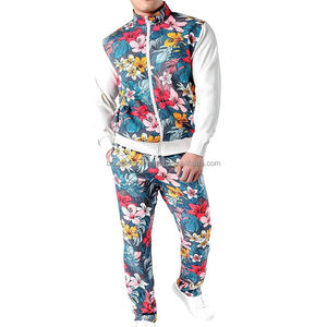 Ensemble de survêtements à sublimation imprimé intégral vibrant, léger, durable pour l'entraînement, la course et la performance athlétique. - Product Image 2