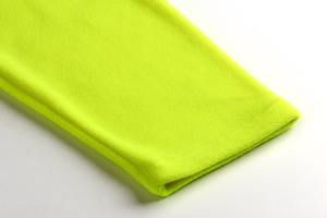 Yellow <b>Reflective</b> Safety Jacket ANSI Class 2 with LED Flash & Waterproof for Winter Outdoor Activities Customized Logo - Product Image 3