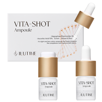 Ampoule éclaircissante liquide, vitamine C stabilisée, acide hyaluronique, glycérine, formule anti-âge légère pour le visage, tous types de peau