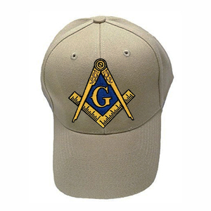 Casquette maçonnique légère, ajustable, confortable, style traditionnel, couvre-chef pour les réunions de loge, les cérémonies et l'usage quotidien - Product Image 3