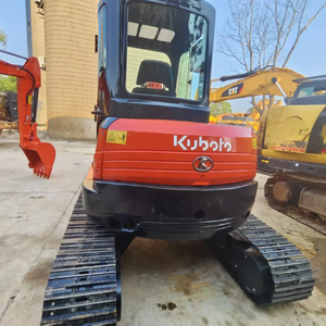 รถขุดขนาดเล็ก Kubota KX057-5 น้ำหนัก 5.5 ตัน เครื่องจักรสำหรับงานหนักเคลื่อนย้ายดินสำหรับไซต์ก่อสร้าง มีจำหน่ายในราคาขายส่ง - Product Image 3