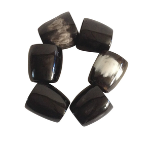 100% Natural Buffalo Horn Napkin Holder Best Quality Handcrafted Solid Napkin Rings at Reasonable Price - Product Image 1