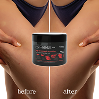 RELAX - Masaje de Lodo Termoactivo de Marca Propia, 250 ml |   OEM ODM - Masilla Corporal Calentadora y Reductora Anticelulitis para Uso Doméstico, para Todo Tipo de Piel