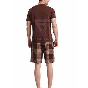 ชุดกางเกงขาสั้นของผู้ชายชุดกางเกงขาสั้นกางเกงขาสั้นของผู้ชายทรงพอดีตัวสไตล์ใหม่2025 - Product Image 3